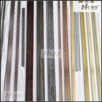 專業(yè)5*5、6*6、8*8方不銹鋼門和家具用裝飾線條 精品彩色不銹鋼裝