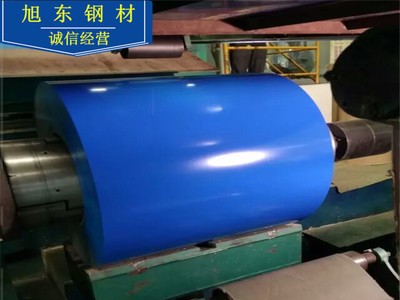 彩涂板卷鍍鋅海藍(lán)白灰定做尺寸（0.12-0.6）*1000/1200彩鋼板卷