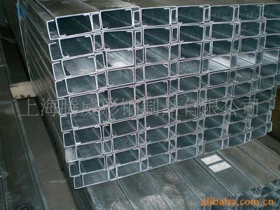 工廠生產(chǎn)高強度鍍鋅C型鋼，Z型鋼檁條，Q235鍍鋅C型鋼來料加工
