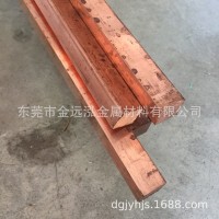 現(xiàn)貨T2高導(dǎo)電用紫銅棒 實心紅銅管 紫銅套 純銅圓棒材可做精密切