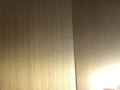 上?，F(xiàn)貨鍍鈦不銹鋼板仿古做舊拉絲銅黑鈦香檳金納米加工定制批發(fā)