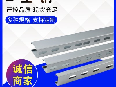 現(xiàn)貨供應太陽能光伏配件用熱鍍鋅C型鋼 定制冷彎異型鋼 規(guī)格齊全