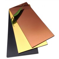 進(jìn)口德國(guó)安鋁1100G 320G金色鏡面鋁板，銀色鏡面鋁卷