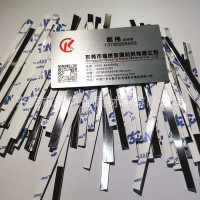 kf94鋁條ffp3 ffp2熱熔膠鋁條 環(huán)保口罩帶膠鼻梁鋁條裝飾用小鋁條