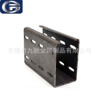 無錫廠家供應 鏈條C型槽滑軌 打孔C型鋼 貨架型鋼現(xiàn)貨