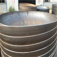 大口徑橢圓形平底封頭 非標(biāo)碳鋼旋壓封頭 碳鋼國標(biāo)封頭管帽廠家