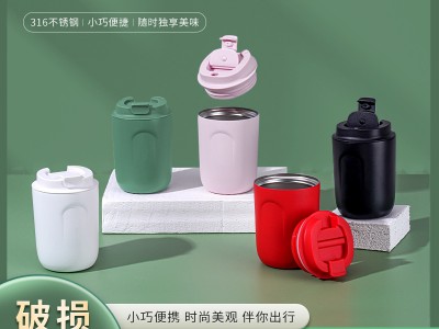 B01迷你咖啡杯316不銹鋼便攜保溫杯時(shí)尚隨手禮品杯子三D打印標(biāo)志